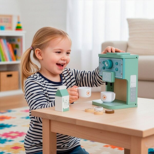 Kávovar espresso pro děti SPRINGOS KG0055