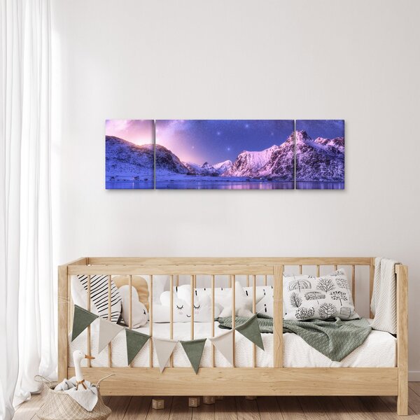 Obraz - Arktická krajina (170x50 cm)