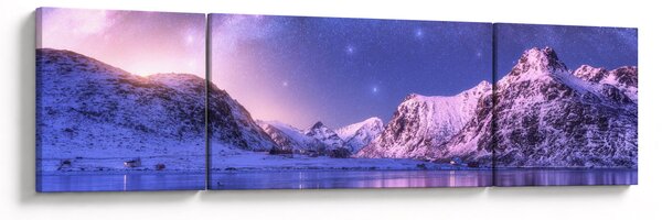 Obraz - Arktická krajina (170x50 cm)