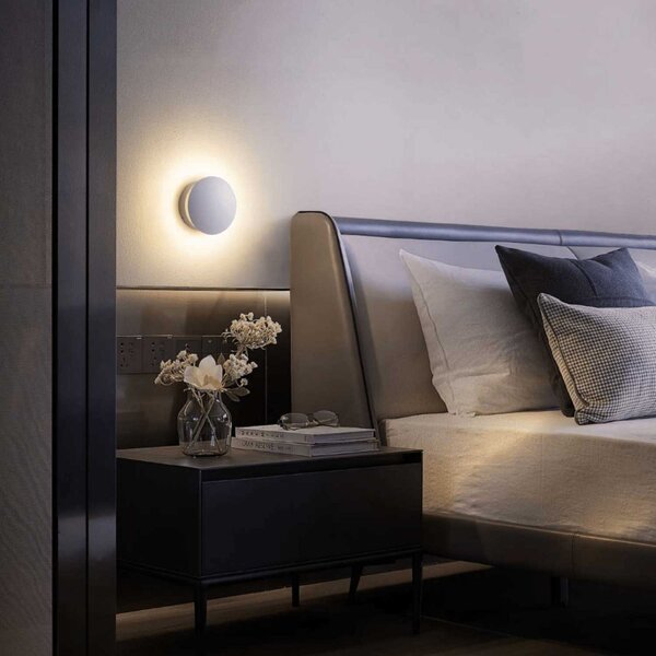 Puck Thick LED přisazené svítidlo Bílá⌀97mm