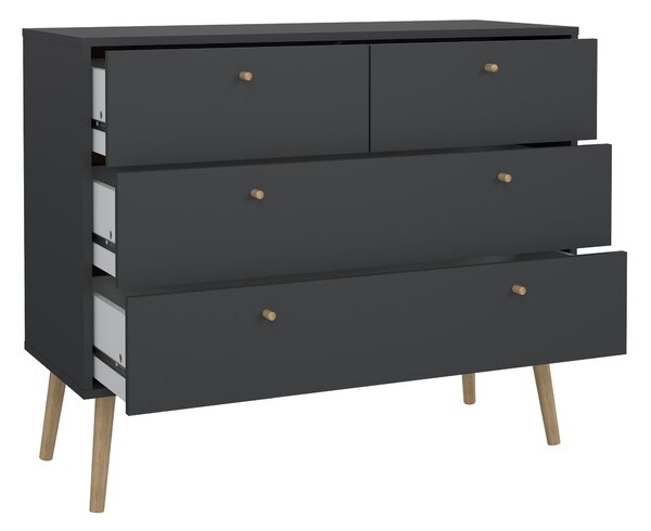 Komoda Bodo 49124 šedý mat - Tvilum