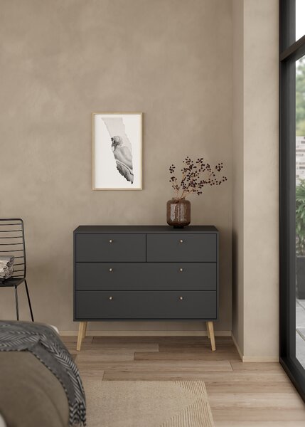 Komoda Bodo 49124 šedý mat - Tvilum