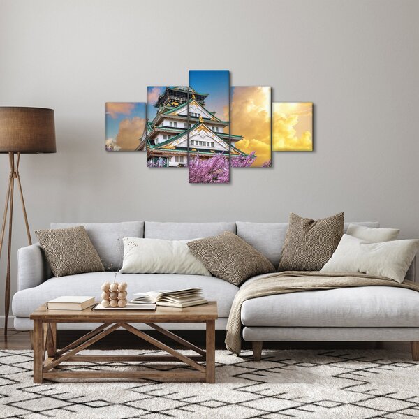 Obraz - Ósacký hrad (125x70 cm)