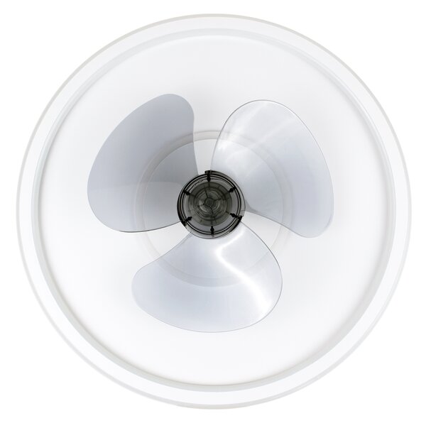 Noaton 13045W Puppis, bílá, stropní ventilátor se světlem (Použitý, Záruka 21 měsíců)