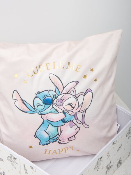 Sinsay - Povlak na polštář Stitch - krémová