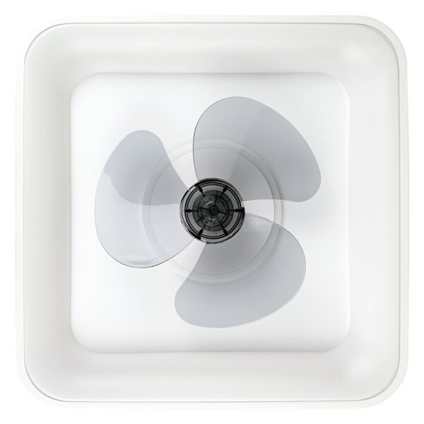 Noaton 14050W Hovland, bílá, stropní ventilátor se světlem