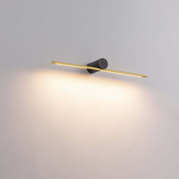 Bar LED nástěnné koupelnové svítidlo Černá400mm