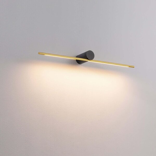 Bar LED nástěnné koupelnové svítidlo Černá400mm