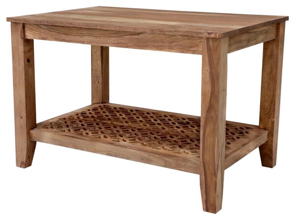 Konferenční stolek výška 60 cm z masivu palisandr 90x60x60