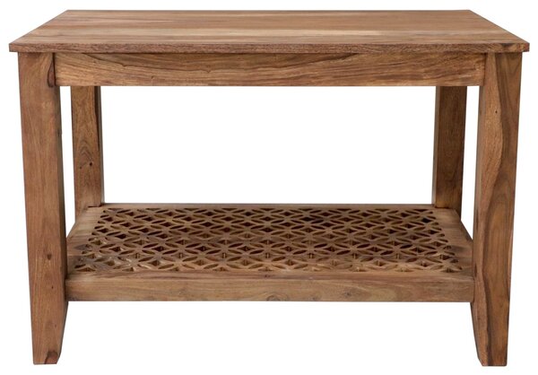 Konferenční stolek výška 60 cm z masivu palisandr 90x60x60