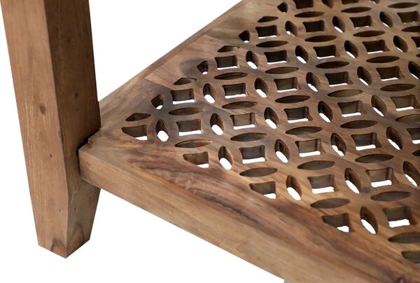 Konferenční stolek výška 60 cm z masivu palisandr 90x60x60