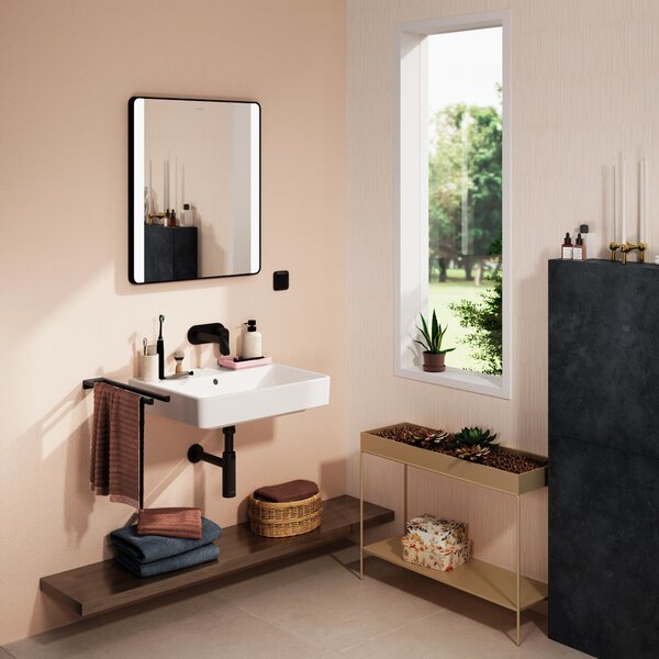 Hansgrohe Xanuia Q umyvadlo 60x48 cm obdélníkový klasický bílá lesk 60240450