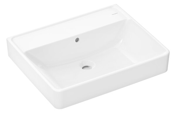 Hansgrohe Xanuia Q umyvadlo 60x48 cm obdélníkový klasický bílá lesk 60240450
