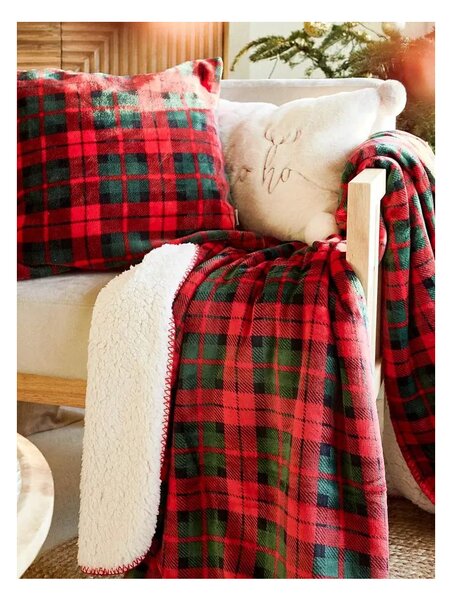 Heboučká deka Tartan Chequered 150x200 cm Homla