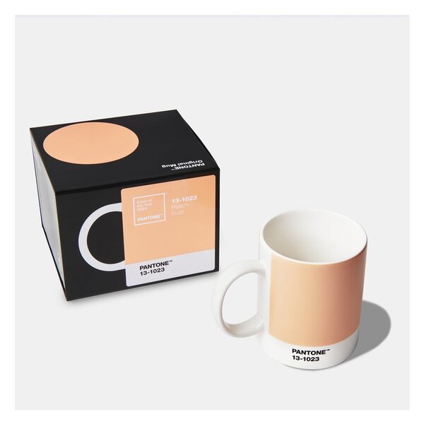 Oranžový keramický hrnek 375 ml Peach Fuzz 13-1023 – Pantone