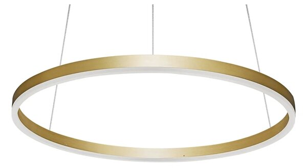 Palnas Závěsné LED svítidlo DONA ø 40 cm, zlaté Stmívání, řízení: ON/OFF (bez stmívání)