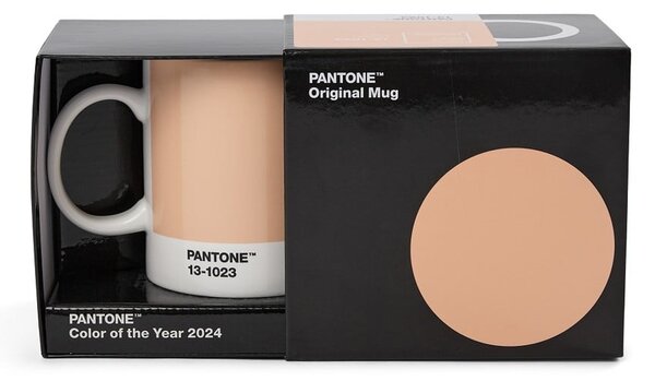 Oranžový keramický hrnek 375 ml Peach Fuzz 13-1023 – Pantone