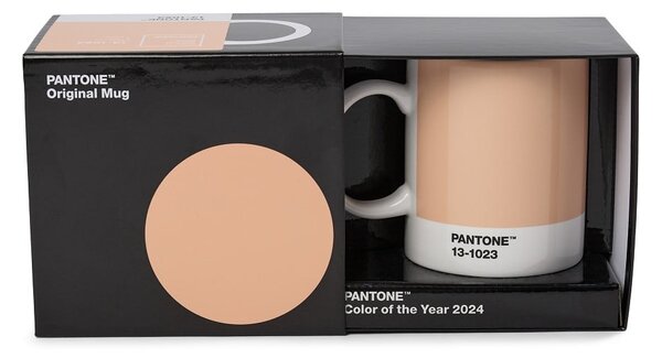 Oranžový keramický hrnek 375 ml Peach Fuzz 13-1023 – Pantone