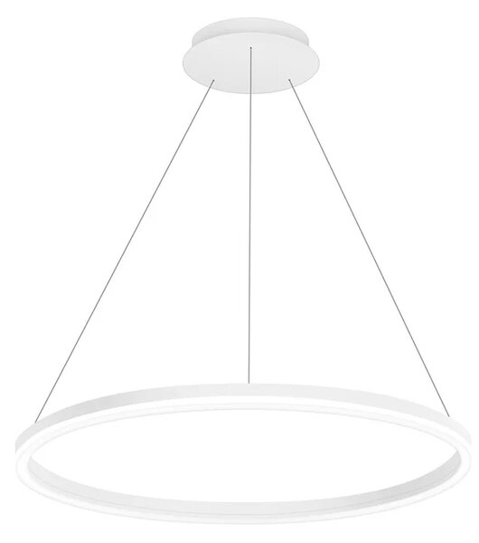 Palnas Závěsné LED svítidlo DONA ø 60 cm Barva: Černá, Stmívání, řízení: Dálkové ovládání (s dálkovým ovladačem)