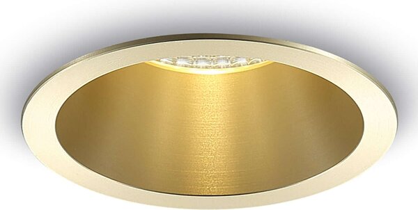 Downlight Deep LED zápustné svítidlo Ra>95 Černá12W - ⌀130mm
