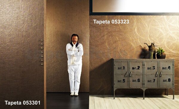 Vliesové tapety na zeď Colani Visions 53301, meděná s moderní strukturou, rozměr 10,05 m x 0,70 m, MARBURG