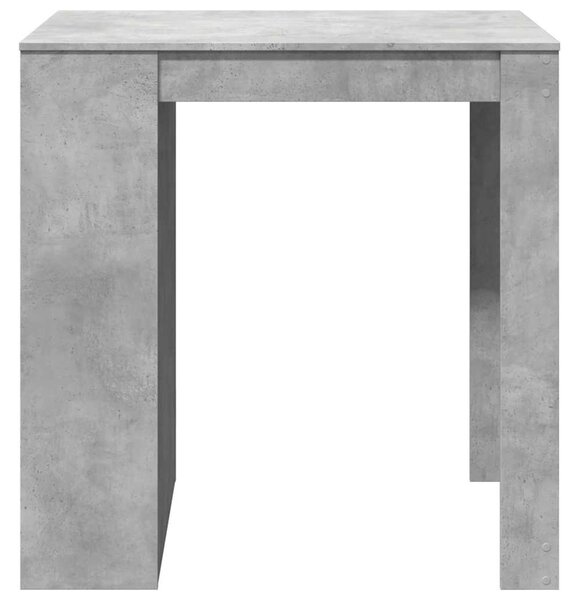 Barový stůl betonově šedý 102 x 70 x 103,5 cm kompozitní dřevo 3309324