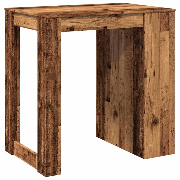 Barový stůl old wood 102 x 70 x 103,5 cm kompozitní dřevo 3309328