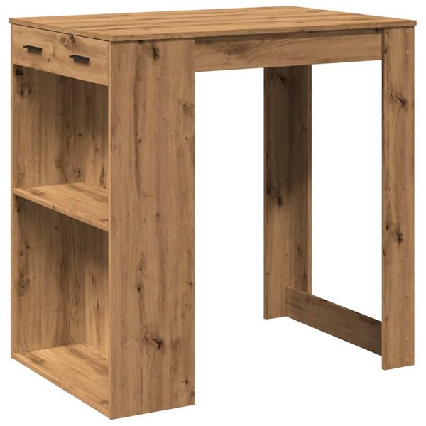 Barový stůl dub artisan 102 x 70 x 103,5 cm kompozitní dřevo 3309329