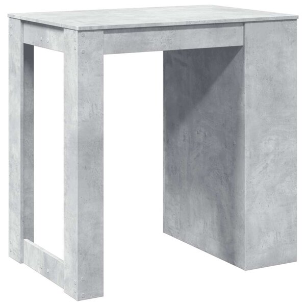 Barový stůl betonově šedý 102 x 70 x 103,5 cm kompozitní dřevo 3309324