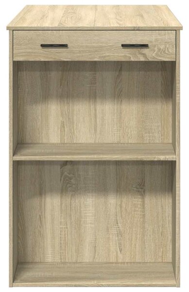 Barový stůl dub sonoma 102 x 70 x 103,5 cm kompozitní dřevo 3309323