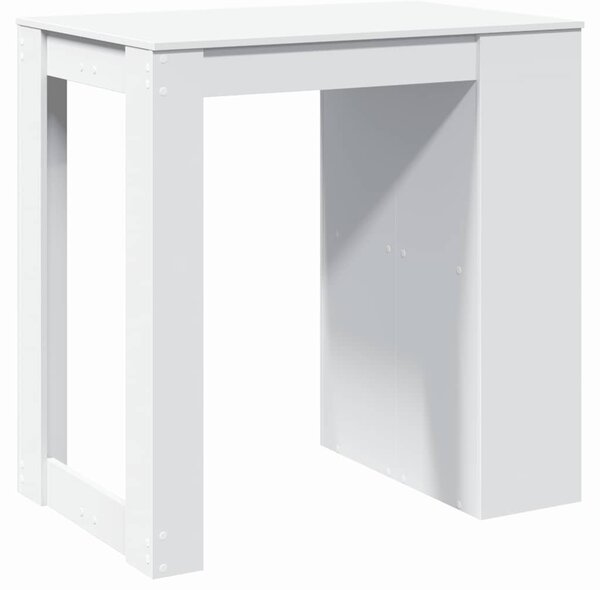 Barový stůl bílý 102 x 70 x 103,5 cm kompozitní dřevo 3309321