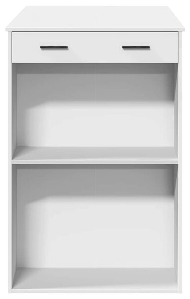 Barový stůl bílý 102 x 70 x 103,5 cm kompozitní dřevo 3309321