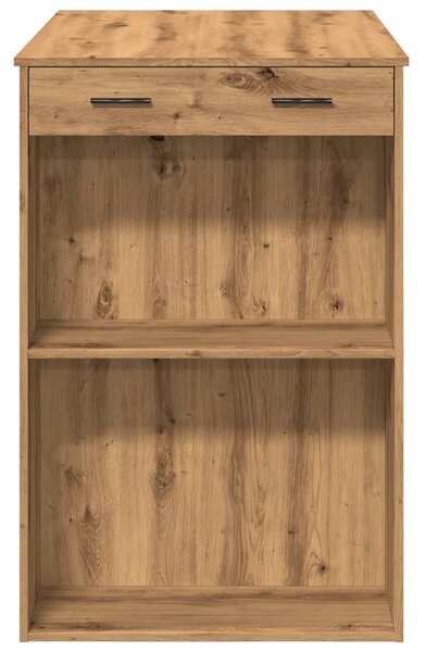 Barový stůl dub artisan 102 x 70 x 103,5 cm kompozitní dřevo 3309329