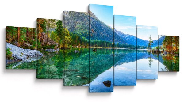 Obraz - Jezero Hintersee (210x100 cm)