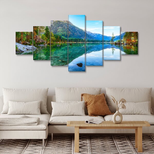 Obraz - Jezero Hintersee (210x100 cm)