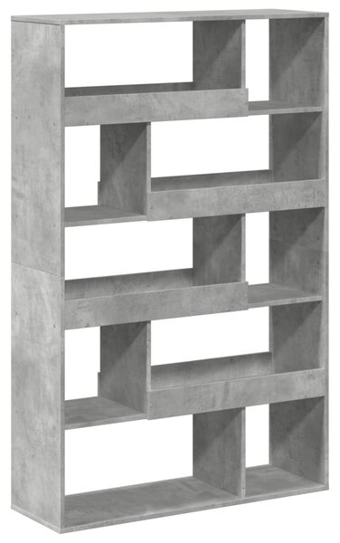 Knihovna betonově šedá 100 x 33 x 156,5 cm kompozitní dřevo 3309342