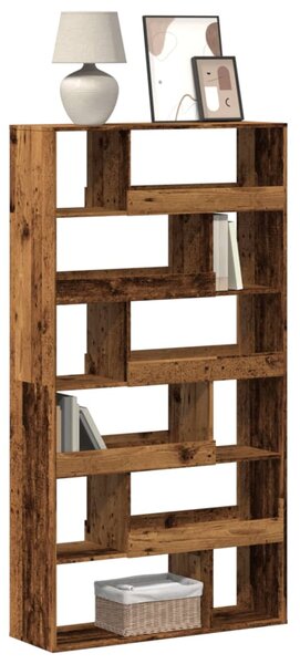 Knihovna old wood 100 x 33 x 187,5 cm kompozitní dřevo 3309355
