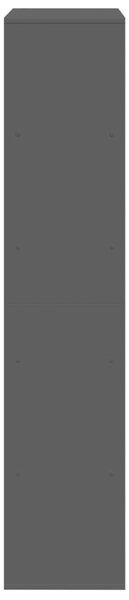 Knihovna černá 100 x 33 x 156,5 cm kompozitní dřevo 3309340