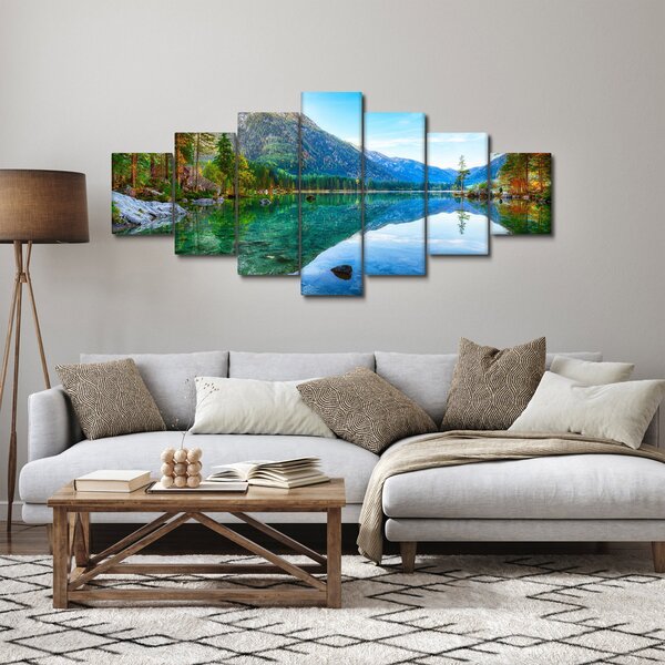 Obraz - Jezero Hintersee (210x100 cm)