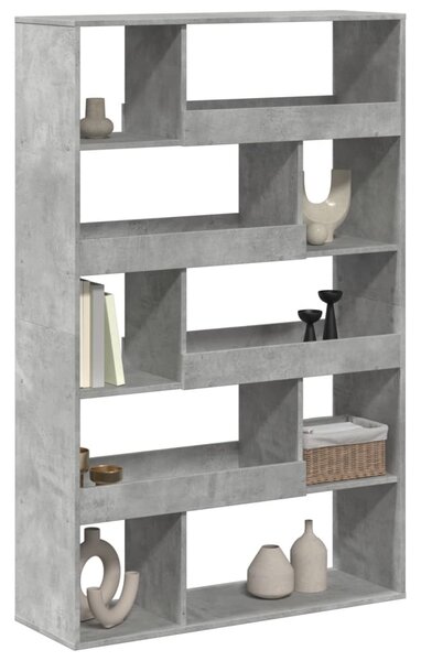Knihovna betonově šedá 100 x 33 x 156,5 cm kompozitní dřevo 3309342