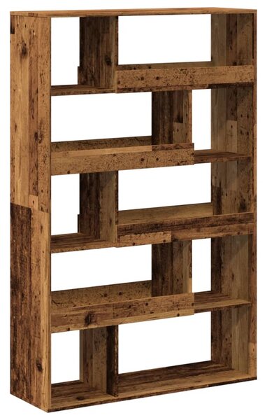 Knihovna old wood 100 x 33 x 156,5 cm kompozitní dřevo 3309346