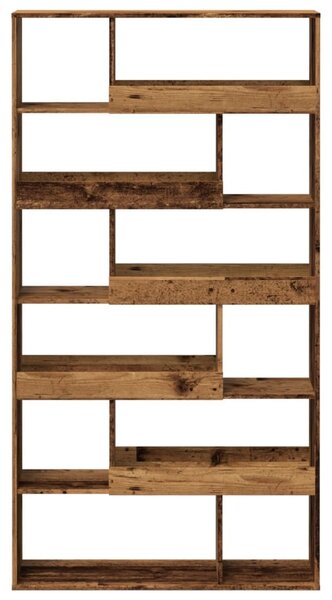 Knihovna old wood 100 x 33 x 187,5 cm kompozitní dřevo 3309355