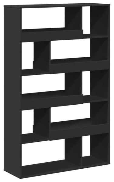 Knihovna černá 100 x 33 x 156,5 cm kompozitní dřevo 3309340