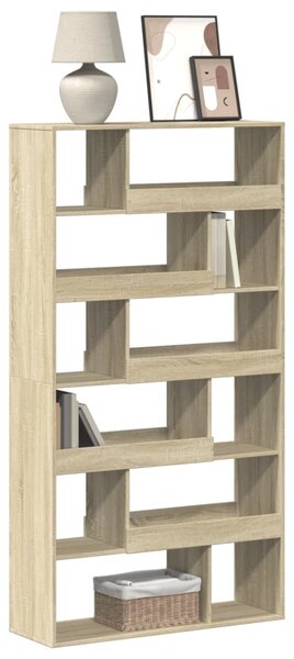 Knihovna dub sonoma 100 x 33 x 187,5 cm kompozitní dřevo 3309350