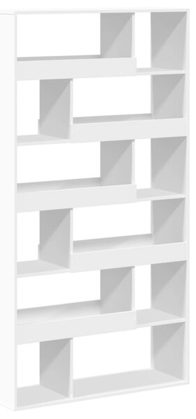 Knihovna bílá 100 x 33 x 187,5 cm kompozitní dřevo 3309348