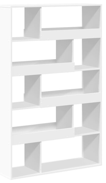 Knihovna bílá 100 x 33 x 156,5 cm kompozitní dřevo 3309339