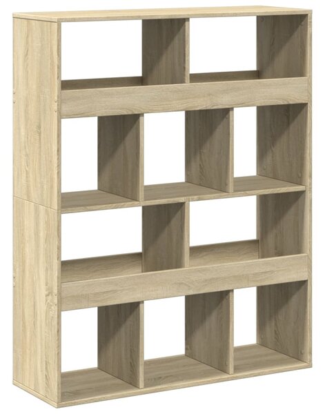 Knihovna dub sonoma 100 x 33 x 125,5 cm kompozitní dřevo 3309359