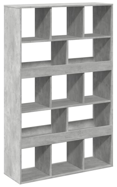 Knihovna betonově šedá 100 x 33 x 156,5 cm kompozitní dřevo 3309369
