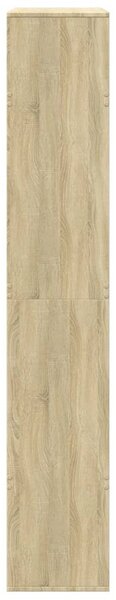 Knihovna dub sonoma 100 x 33 x 187,5 cm kompozitní dřevo 3309377