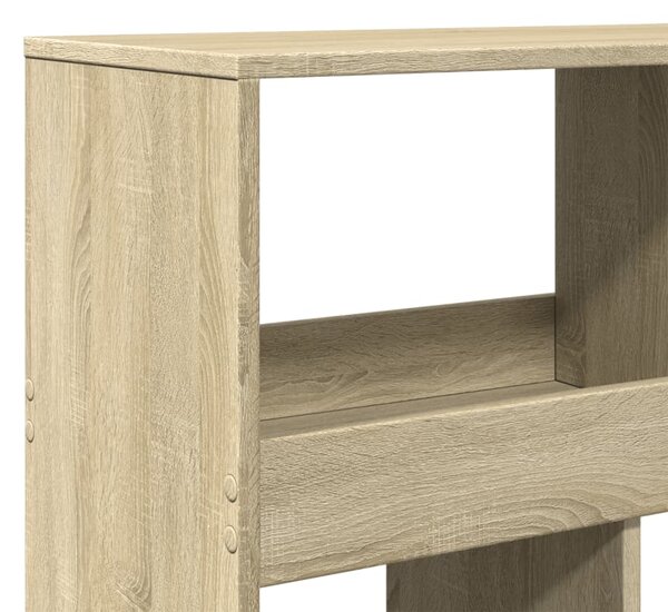 Knihovna dub sonoma 100 x 33 x 125,5 cm kompozitní dřevo 3309359